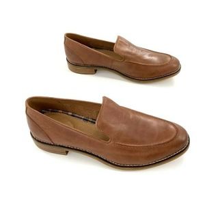 Sperry Topsider Womens Loafers Slip Ons Leather Comfort Brown 8